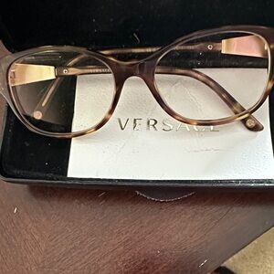 Versace Tortoise Shell Women's Glasses